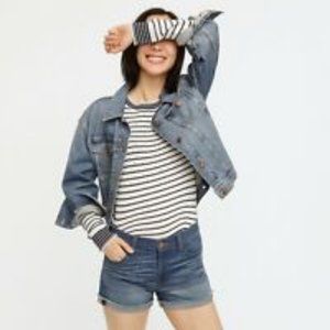 J. Crew denim short in Merill wash size 26 EUC!